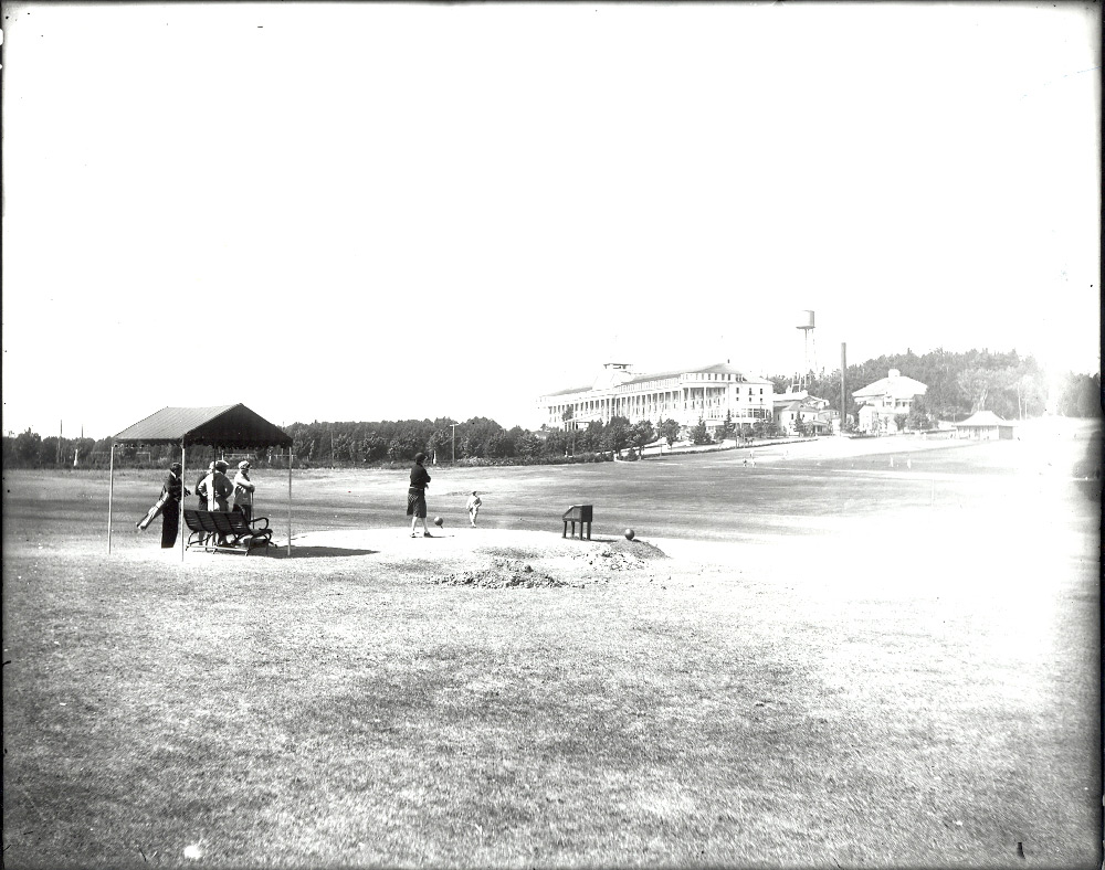 Historical Image of The Jewel Golf Course at the Grand Hotel, Mackinac Island, Michigan
